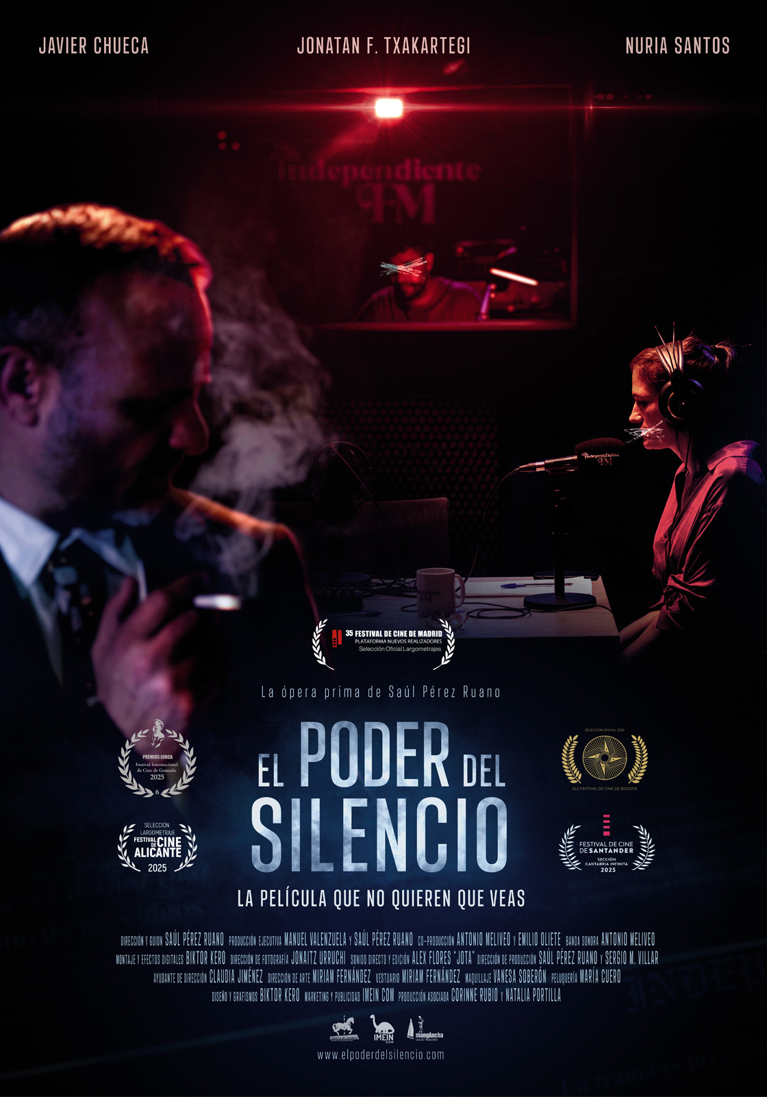 Cartel de la película «El Poder del Silencio»
